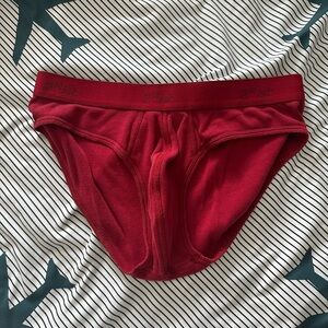 2xist Men's Red Briefs. Medium